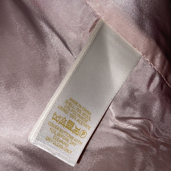 Kate Spade "Forever" Pea Coat  Etta Pink Wool with Vintage Bow Design - Picture 12 of 15